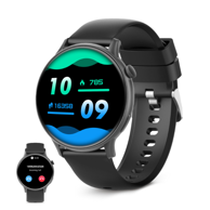 KSIX Pametni sat Core 2 1.43" AMOLED, 5 dana aut., zdravlje i sport, crni